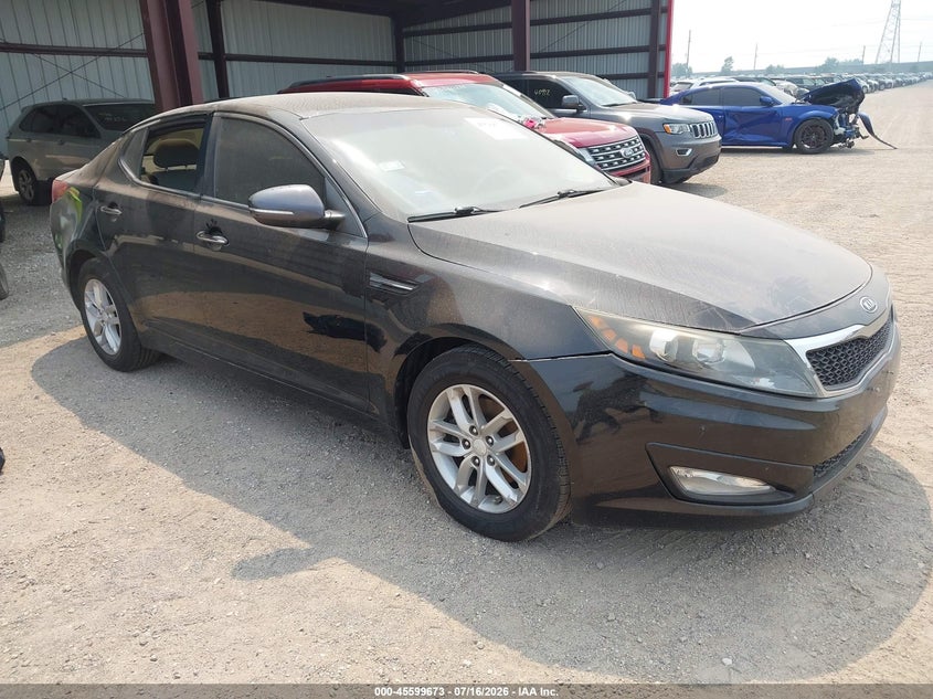 2013 Kia Optima VIN 5XXGM4A79DG227195 IAAI salvage auction — NORMAL WEAR, Clear (Illinois), sold $400 on 2026-07-29 (photo 1)
