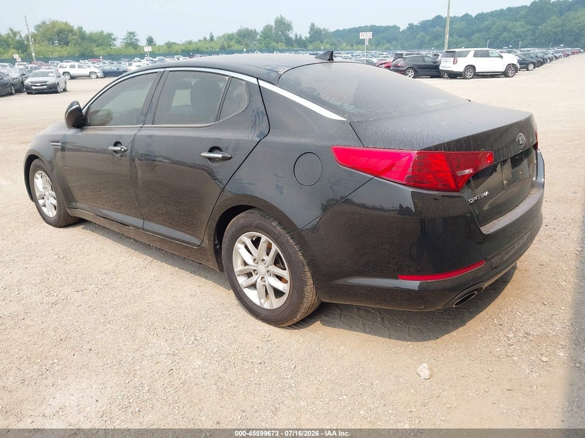 2013 Kia Optima VIN 5XXGM4A79DG227195 IAAI salvage auction — NORMAL WEAR, Clear (Illinois), sold $400 on 2026-07-29 (photo 3)