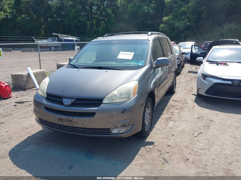 2005 Toyota Sienna VIN 5TDBA22C45S041583 IAAI salvage auction — NORMAL WEAR, Clear (Massachusetts), sold $625 on 2026-07-21 (photo 2)