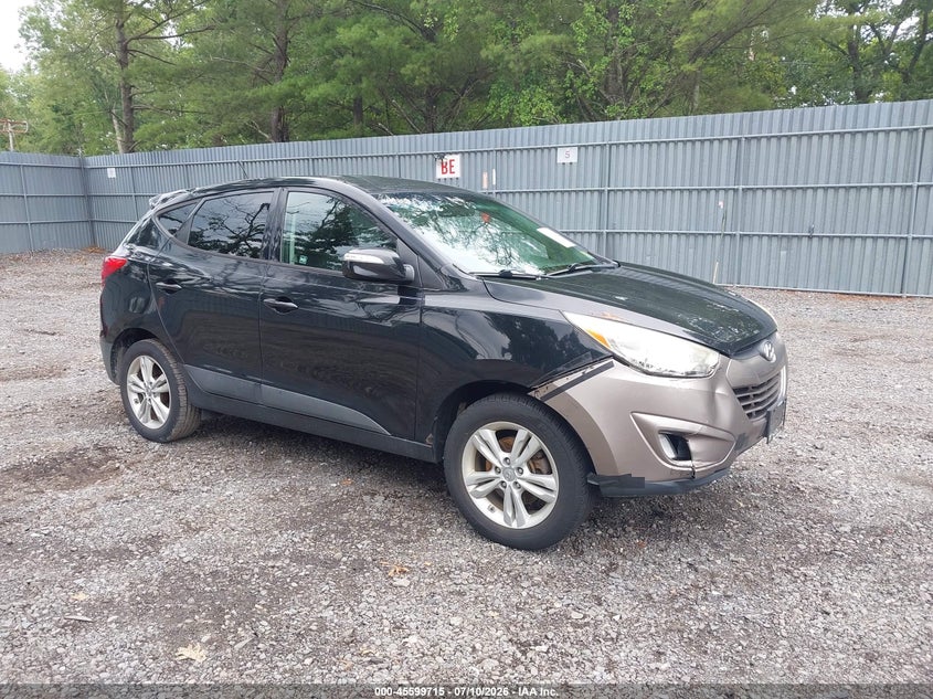 2013 Hyundai Tucson VIN KM8JU3ACXDU741625 IAAI salvage auction — NORMAL WEAR, Salvage Title, sold $1,225 on 2026-07-18 (photo 1)
