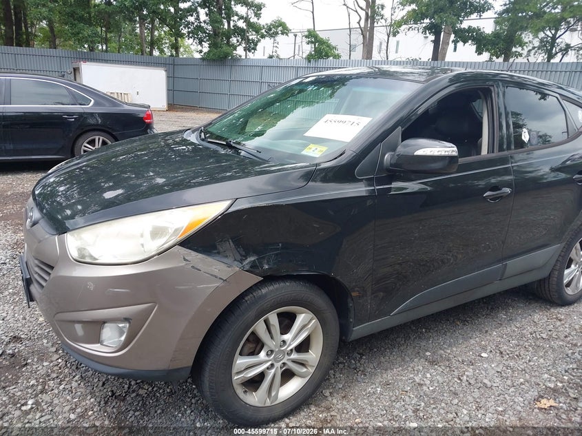 2013 Hyundai Tucson VIN KM8JU3ACXDU741625 IAAI salvage auction — NORMAL WEAR, Salvage Title, sold $1,225 on 2026-07-18 (photo 6)