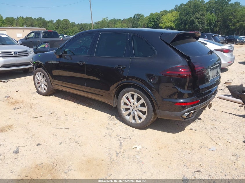2015 Porsche Cayenne VIN WP1AC2A24FLA80853 IAAI salvage auction — FRONT END, Salvage (North Carolina), sold $6,600 on 2026-07-26 (photo 3)