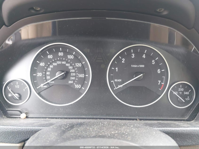 2013 BMW 3er VIN WBA3A5C55DF356295 IAAI salvage auction — RIGHT SIDE, Salvage Title, sold $425 on 2026-08-03 (photo 7)