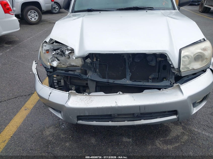 2006 Toyota 4runner VIN JTEZU14R168044766 IAAI salvage auction — NORMAL WEAR, Salvage (California), sold $2,050 on 2026-07-28 (photo 6)
