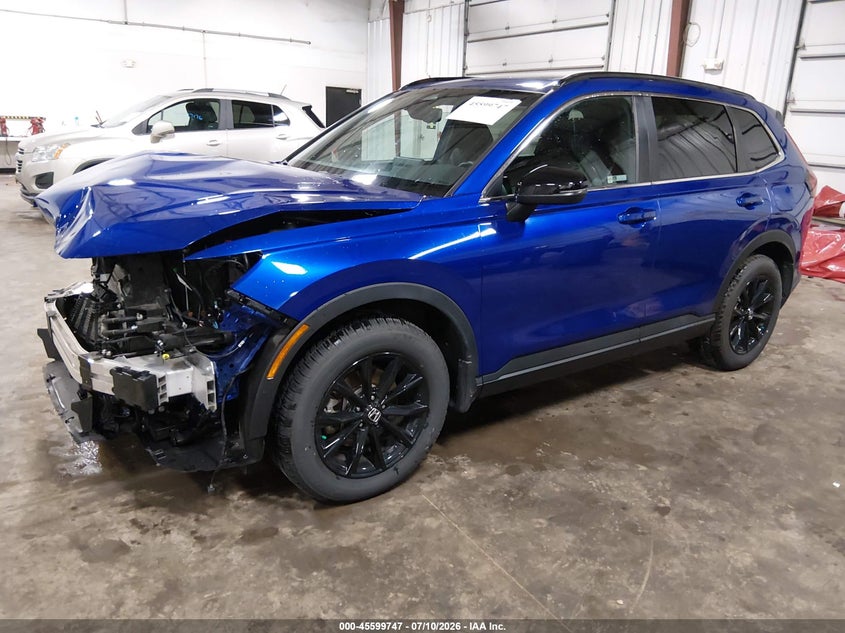 2023 Honda Cr-v VIN 5J6RS6H57PL002271 IAAI salvage auction — FRONT END, Salvage Title, sold $9,200 on 2026-08-01 (photo 2)