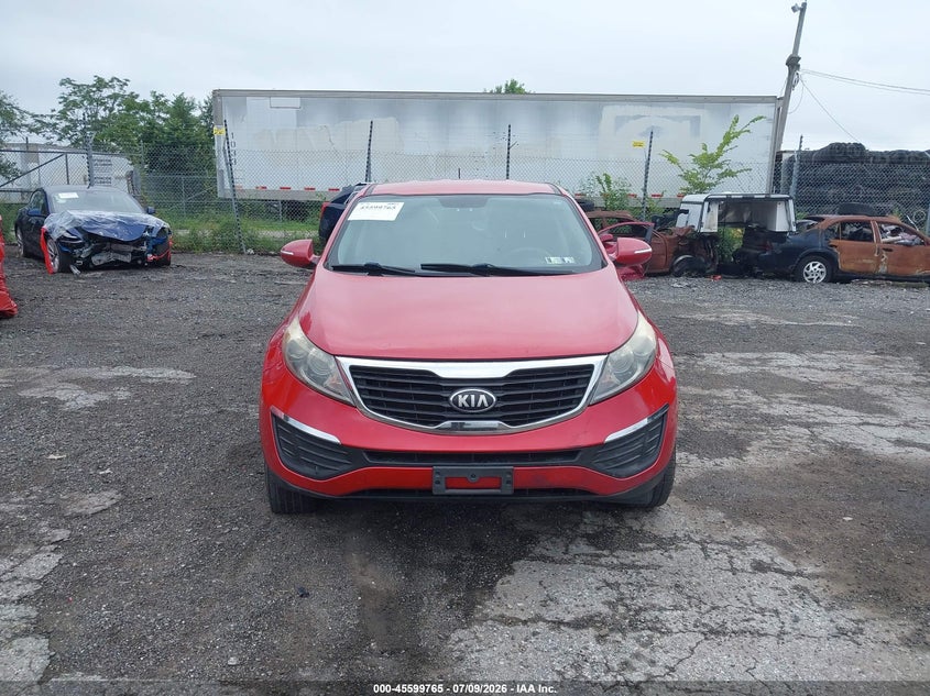 2013 Kia Sportage VIN KNDPBCA22D7354786 IAAI salvage auction — NORMAL WEAR, Salvage Title, sold $650 on 2026-07-24 (photo 6)