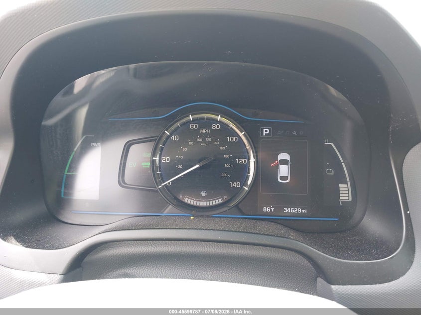 2018 Hyundai Ioniq hybrid VIN KMHC65LC9JU101168 IAAI salvage auction — NORMAL WEAR, Sf97 (New York), sold $11,300 on 2026-07-23 (photo 7)