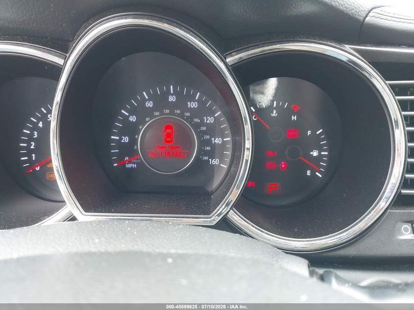 2011 Kia Optima VIN KNAGN4A70B5080356 IAAI salvage auction — NORMAL WEAR, Clear (Virginia), sold $375 on 2026-07-28 (photo 7)