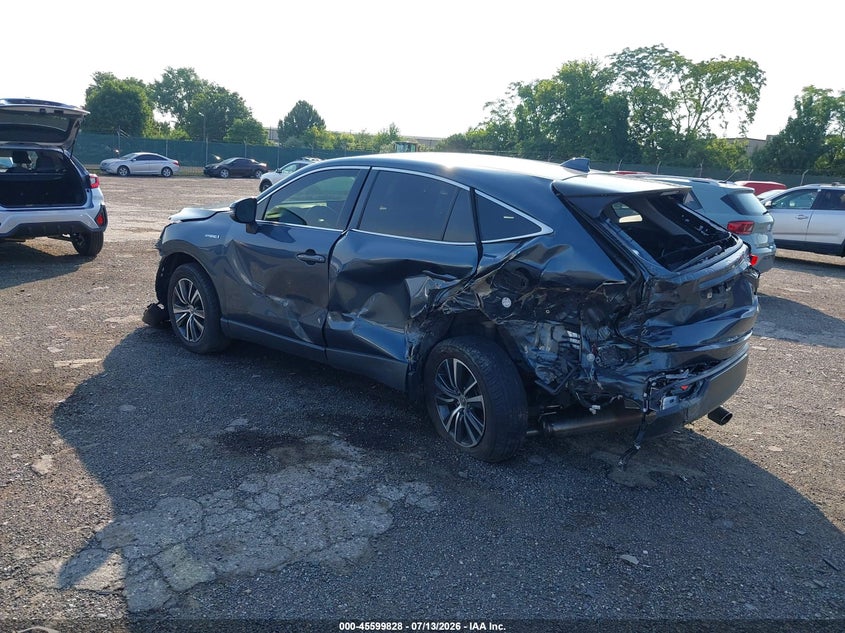 2021 Toyota Venza VIN JTEAAAAHXMJ012745 IAAI salvage auction — FRONT & REAR, Salvage (Pennsylvania), sold $25 on 2026-07-24 (photo 3)