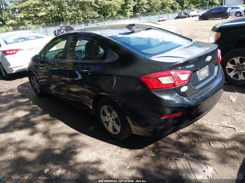 2018 Chevrolet Cruze VIN 1G1BC5SM9J7130535 IAAI salvage auction — FRONT END, Clear (Virginia), sold $800 on 2026-07-31 (photo 3)