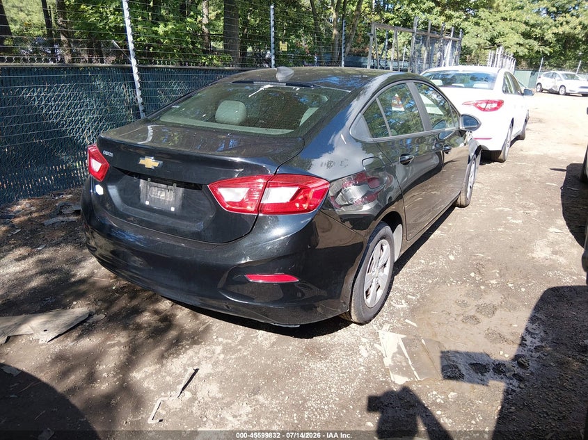 2018 Chevrolet Cruze VIN 1G1BC5SM9J7130535 IAAI salvage auction — FRONT END, Clear (Virginia), sold $800 on 2026-07-31 (photo 4)