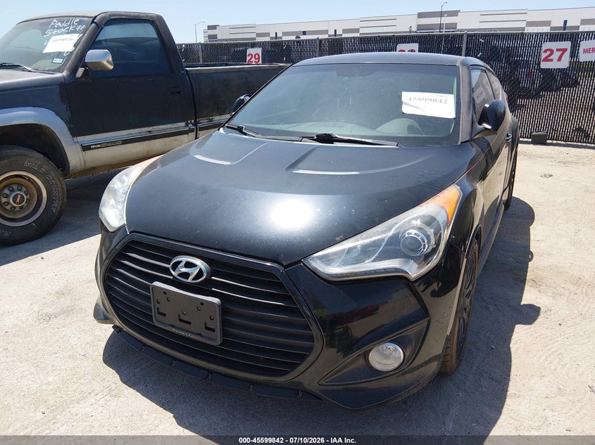 2013 Hyundai Veloster VIN KMHTC6AE5DU168924 IAAI salvage auction — NORMAL WEAR, Original (Texas), sold $225 on 2026-07-28 (photo 6)