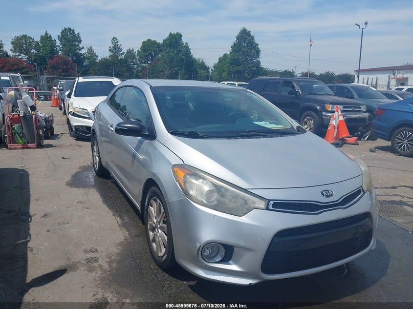 2014 Kia Forte VIN KNAFX6A82E5249954 IAAI salvage auction — REAR END, Salvage (North Carolina), sold $575 on 2026-07-29 (photo 1)