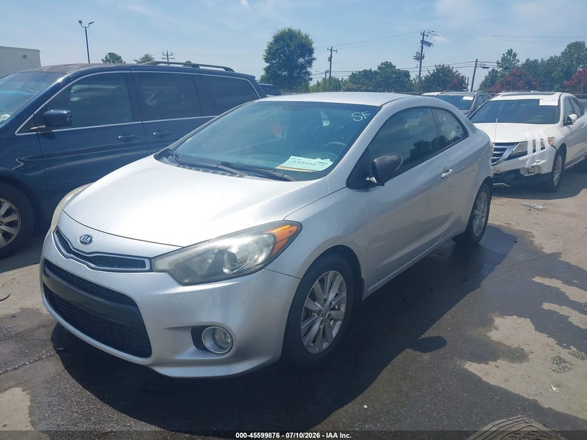 2014 Kia Forte VIN KNAFX6A82E5249954 IAAI salvage auction — REAR END, Salvage (North Carolina), sold $575 on 2026-07-29 (photo 2)