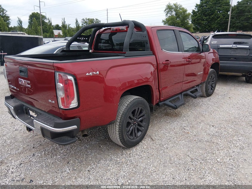 2020 Gmc Canyon VIN 1GTG6CEN4L1134222 IAAI salvage auction — HAIL, Clear (Missouri), sold $10,550 on 2026-07-20 (photo 4)