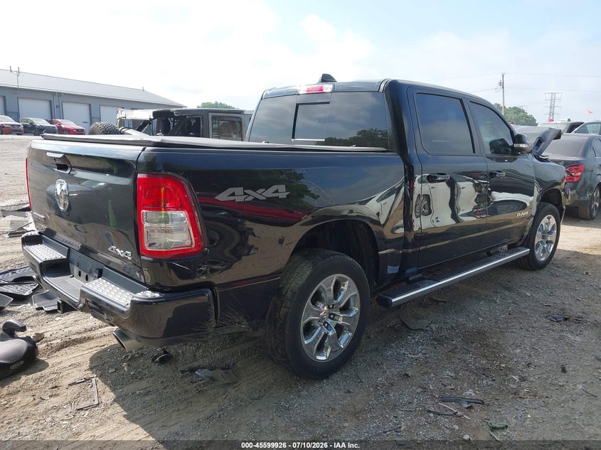 2019 Ram 1500 VIN 1C6SRFFT3KN765719 IAAI salvage auction — FRONT END, Salvage (Indiana), sold $8,050 on 2026-09-02 (photo 4)