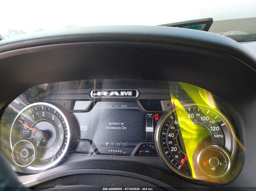 2019 Ram 1500 VIN 1C6SRFFT3KN765719 IAAI salvage auction — FRONT END, Salvage (Indiana), sold $8,050 on 2026-09-02 (photo 7)
