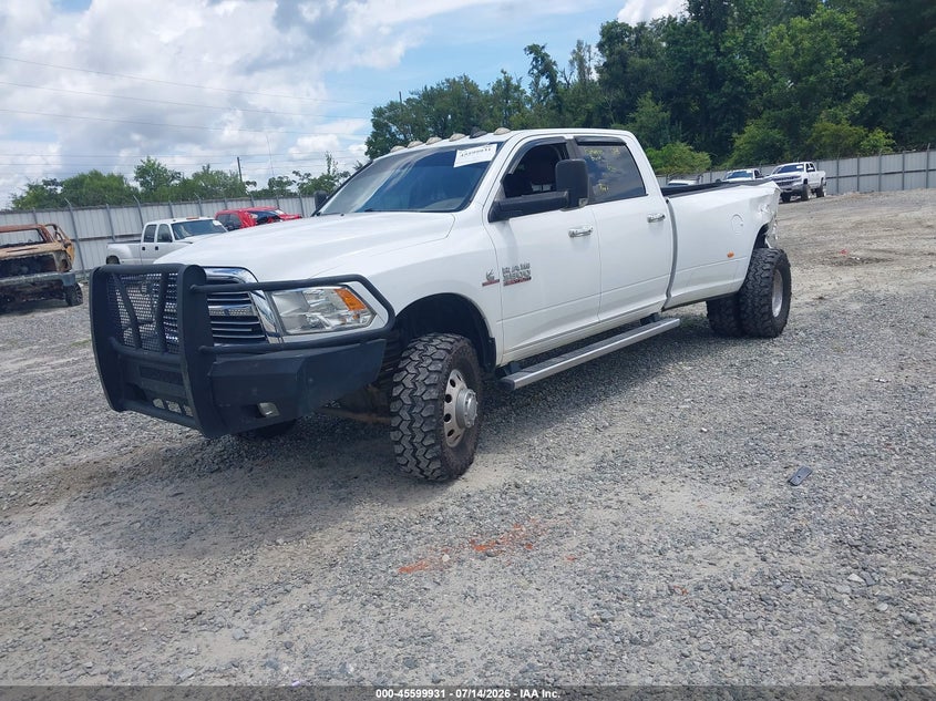 2016 Ram 3500 VIN 3C63RRHL0GG196685 IAAI salvage auction — REAR END, Salvage Title, sold $9,200 on 2026-08-12 (photo 2)