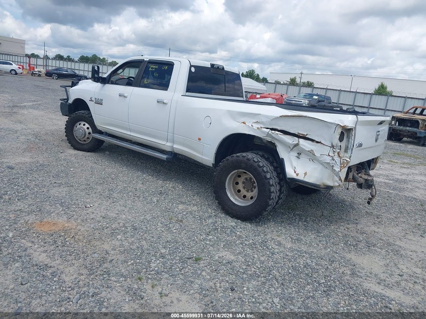 2016 Ram 3500 VIN 3C63RRHL0GG196685 IAAI salvage auction — REAR END, Salvage Title, sold $9,200 on 2026-08-12 (photo 3)