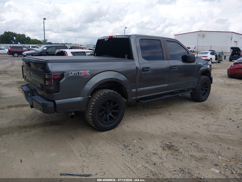2018 Ford F-150 VIN 1FTEW1E59JFC69241 IAAI salvage auction — FRONT END, Wait Title, sold $5,800 on 2026-08-23 (photo 4)