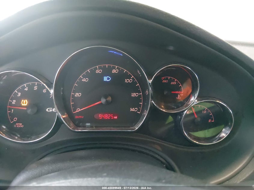 2008 Pontiac G6 VIN 1G2ZH36N984257722 IAAI salvage auction — UNKNOWN, Salvage (Louisiana), sold $225 on 2026-08-22 (photo 7)