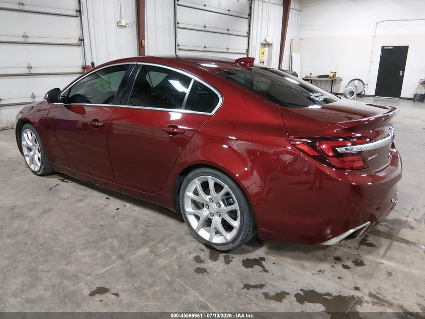 2016 Buick Regal VIN 2G4GU5GX0G9122484 IAAI salvage auction — RIGHT FRONT, Salvage (Iowa), sold $4,050 on 2026-08-25 (photo 3)