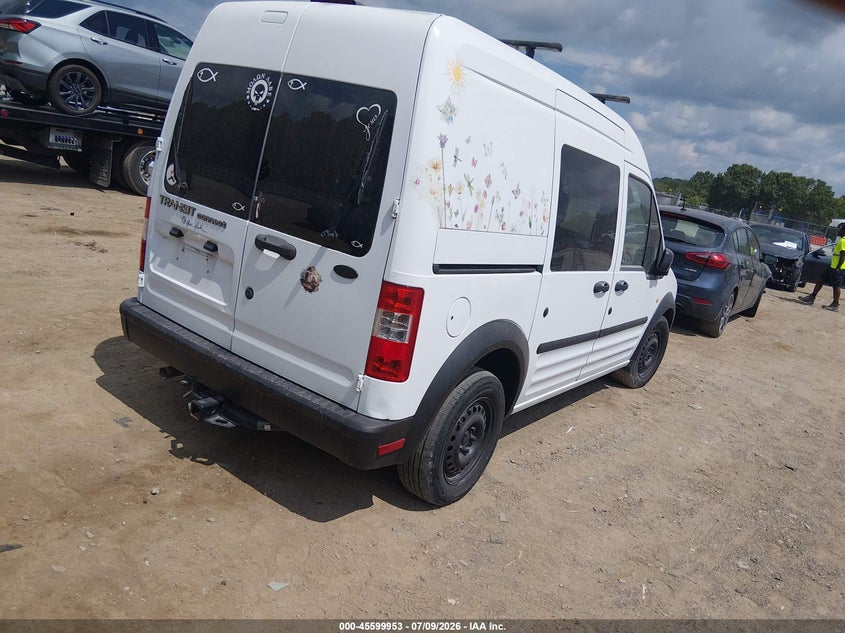 2010 Ford Transit connect VIN NM0LS6AN5AT037997 IAAI salvage auction — UNKNOWN, Clear (Tennessee), sold $425 on 2026-07-22 (photo 4)