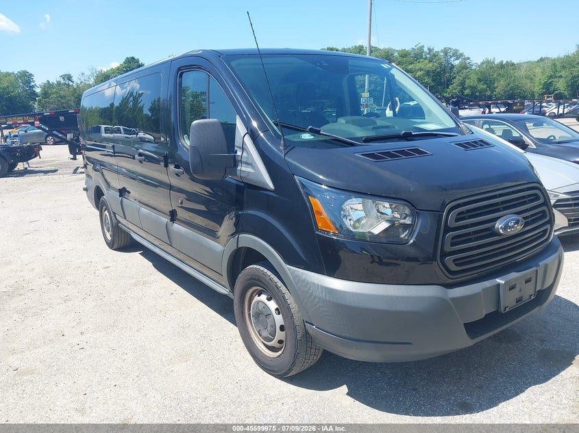 2018 Ford Transit-350 VIN 1FBZX2ZM5JKB53004 IAAI salvage auction — NORMAL WEAR, SF97 (Rhode Island), sold $16,325 on 2026-07-27 (photo 1)