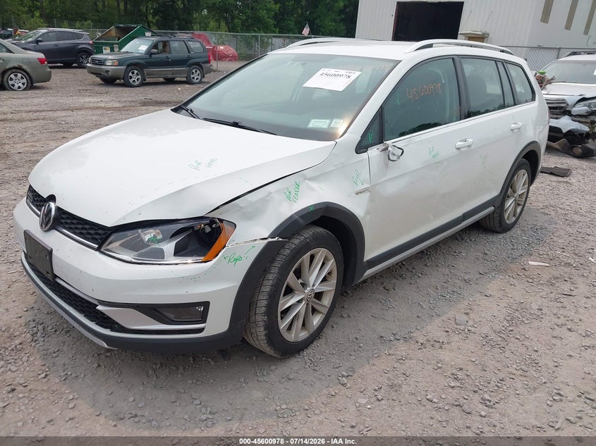 2017 Volkswagen Golf VIN 3VWH17AU4HM510058 IAAI salvage auction — LEFT FRONT, Salvage Title, sold $1,100 on 2026-07-25 (photo 2)