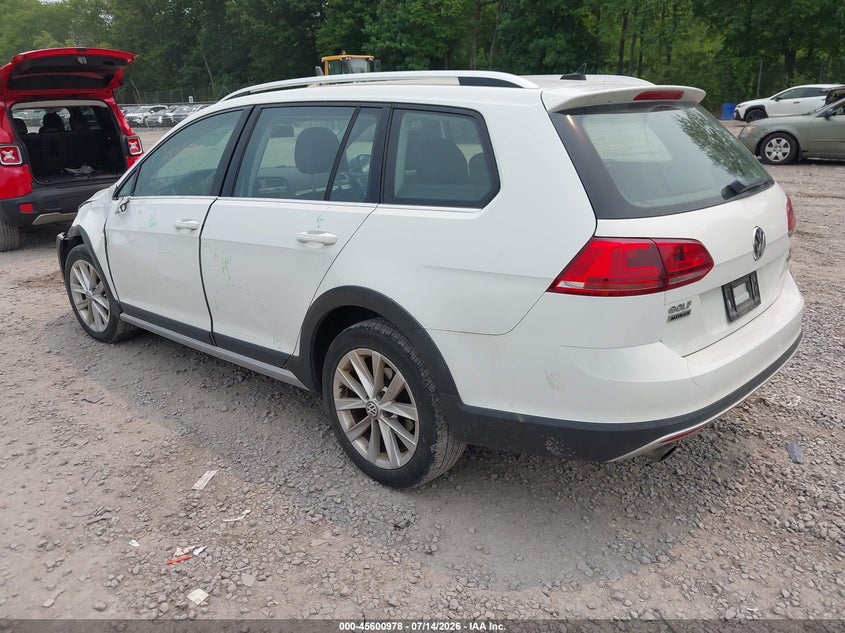 2017 Volkswagen Golf VIN 3VWH17AU4HM510058 IAAI salvage auction — LEFT FRONT, Salvage Title, sold $1,100 on 2026-07-25 (photo 3)