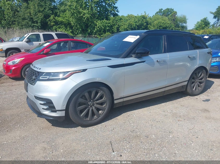 2018 Land rover Range rover velar VIN SALYL2RV2JA754638 IAAI salvage auction — NORMAL WEAR, Clear (Maryland), sold $9,100 on 2026-07-23 (photo 2)