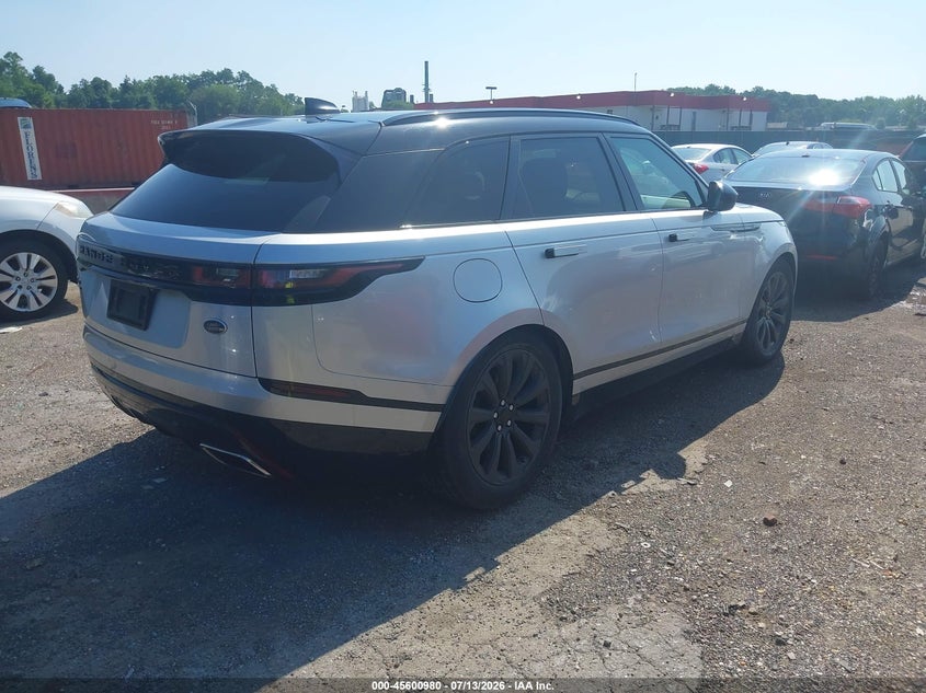2018 Land rover Range rover velar VIN SALYL2RV2JA754638 IAAI salvage auction — NORMAL WEAR, Clear (Maryland), sold $9,100 on 2026-07-23 (photo 4)