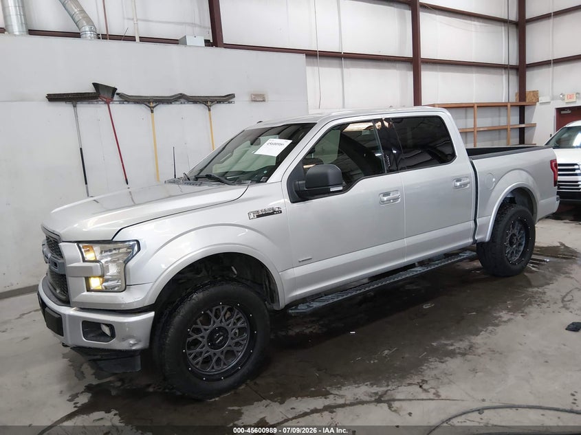 2017 Ford F-150 VIN 1FTEW1EP1HKC44580 IAAI salvage auction — LEFT FRONT, Salvage Title, sold $6,100 on 2026-07-31 (photo 2)