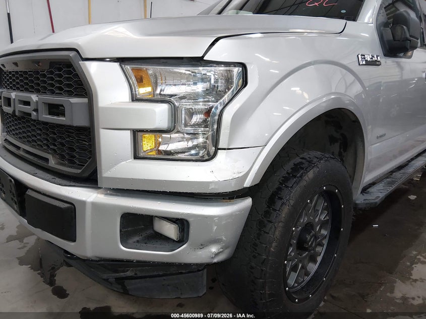 2017 Ford F-150 VIN 1FTEW1EP1HKC44580 IAAI salvage auction — LEFT FRONT, Salvage Title, sold $6,100 on 2026-07-31 (photo 6)