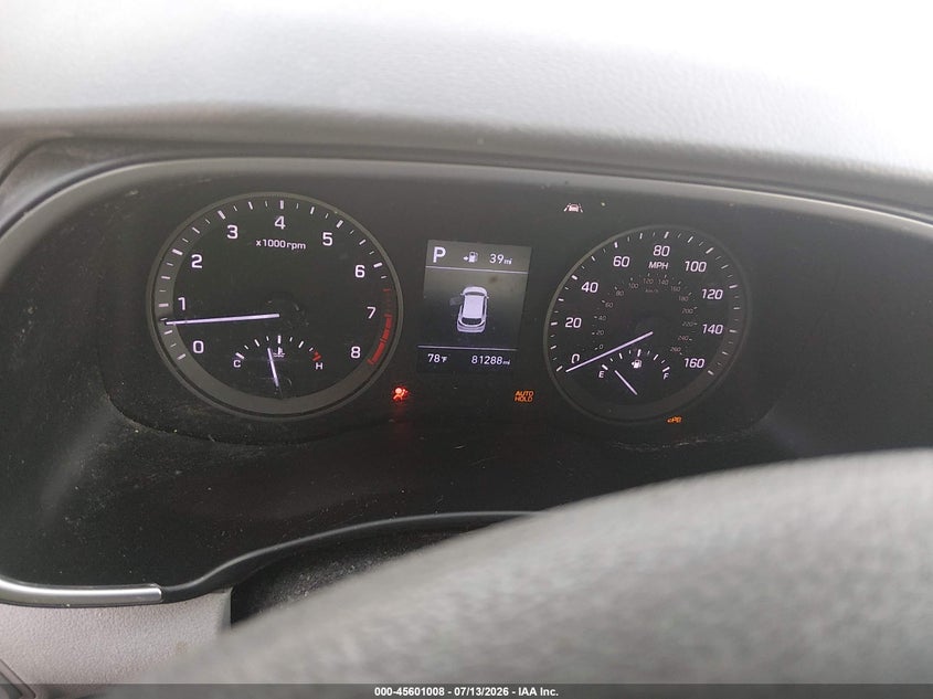 2020 Hyundai Tucson VIN KM8J23A47LU140489 IAAI salvage auction — UNKNOWN, Salvage - Greater Than 75% (Maryland), sold $3,800 on 2026-07-30 (photo 7)