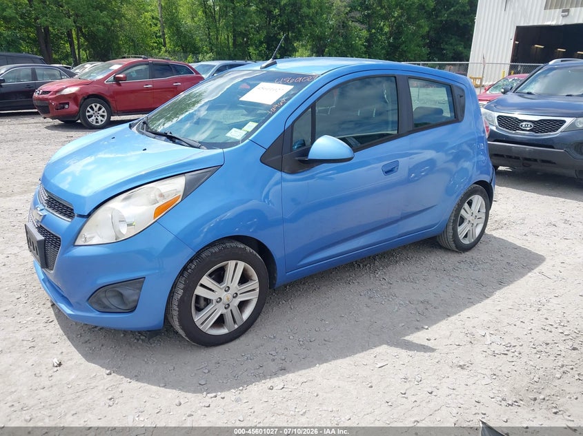 2013 Chevrolet Spark VIN KL8CB6S93DC504741 IAAI salvage auction — NORMAL WEAR, Salvage Title, sold $375 on 2026-07-28 (photo 2)