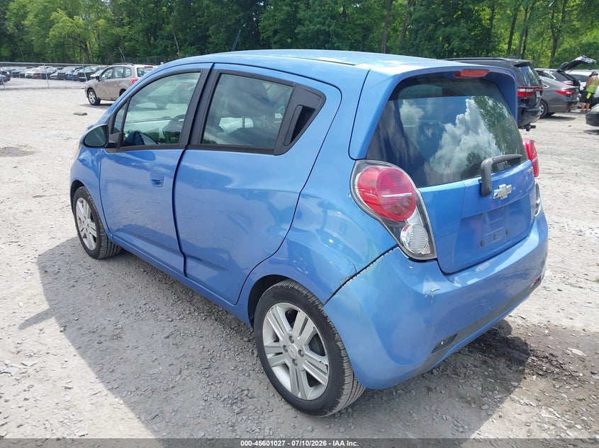 2013 Chevrolet Spark VIN KL8CB6S93DC504741 IAAI salvage auction — NORMAL WEAR, Salvage Title, sold $375 on 2026-07-28 (photo 3)