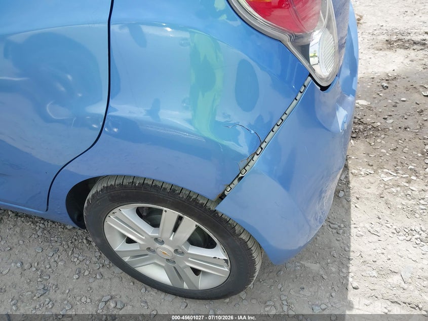 2013 Chevrolet Spark VIN KL8CB6S93DC504741 IAAI salvage auction — NORMAL WEAR, Salvage Title, sold $375 on 2026-07-28 (photo 6)