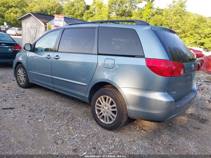 2008 Toyota Sienna VIN 5TDBK23C78S015947 IAAI salvage auction — NORMAL WEAR, Clear (Pennsylvania), sold $1,275 on 2026-07-28 (photo 3)