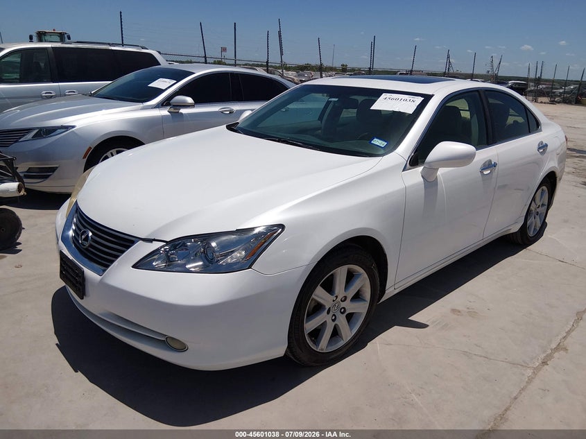 2009 Lexus Es 350 VIN JTHBJ46G792287550 IAAI salvage auction — NORMAL WEAR, Original (Texas), sold $1,100 on 2026-07-28 (photo 2)