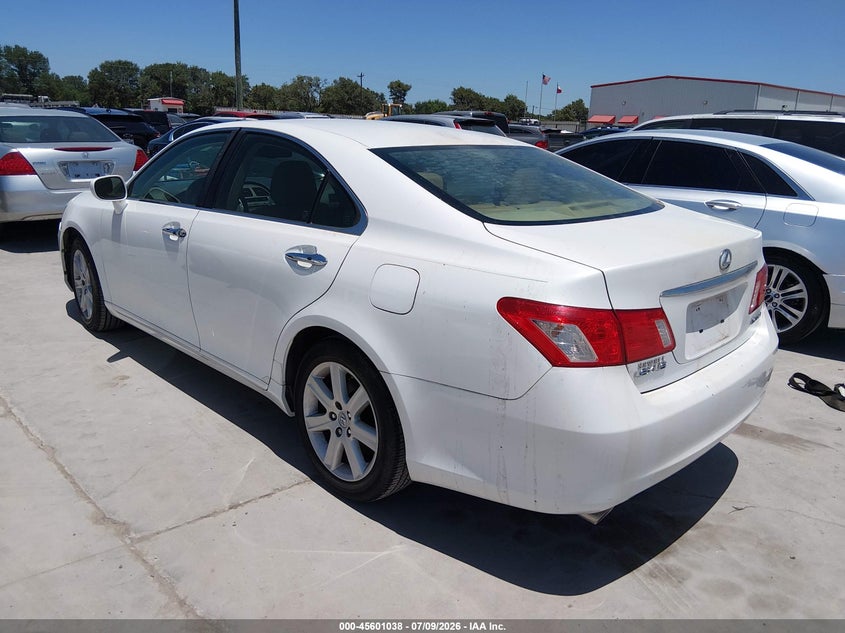 2009 Lexus Es 350 VIN JTHBJ46G792287550 IAAI salvage auction — NORMAL WEAR, Original (Texas), sold $1,100 on 2026-07-28 (photo 3)
