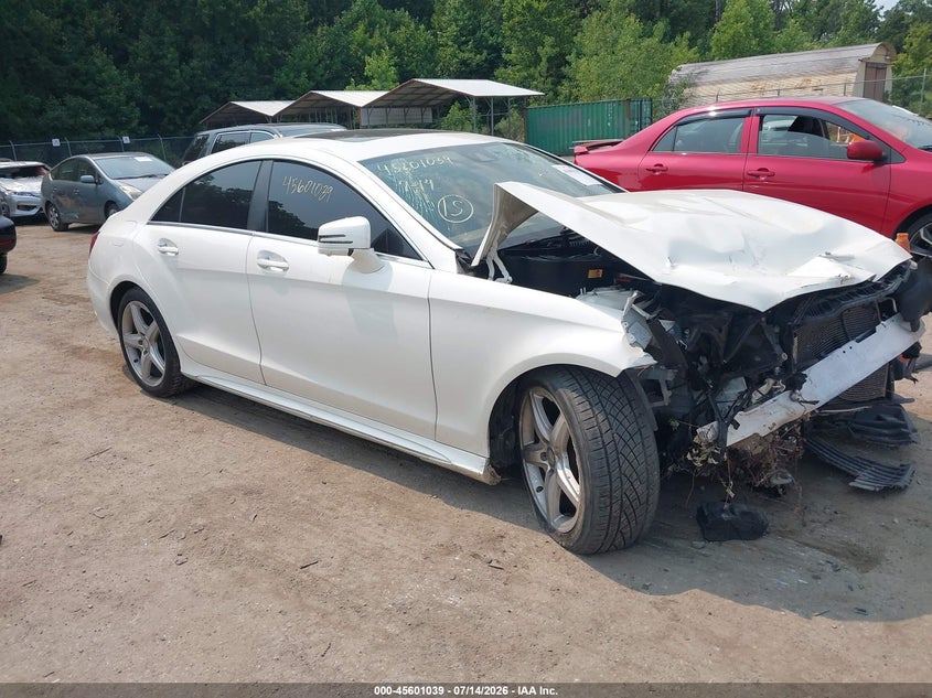 2015 Mercedes-benz Clc-klasse VIN WDDLJ6HB7FA145449 IAAI salvage auction — FRONT END, Salvage - Greater Than 75% (Maryland), sold $2,500 on 2026-08-18 (photo 1)