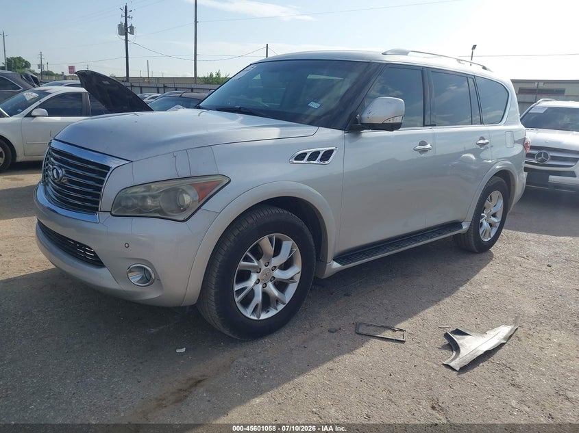 2011 Infiniti Qx56 VIN JN8AZ2ND0B9700959 IAAI salvage auction — NORMAL WEAR, Original (Texas), sold $1,125 on 2026-07-29 (photo 2)