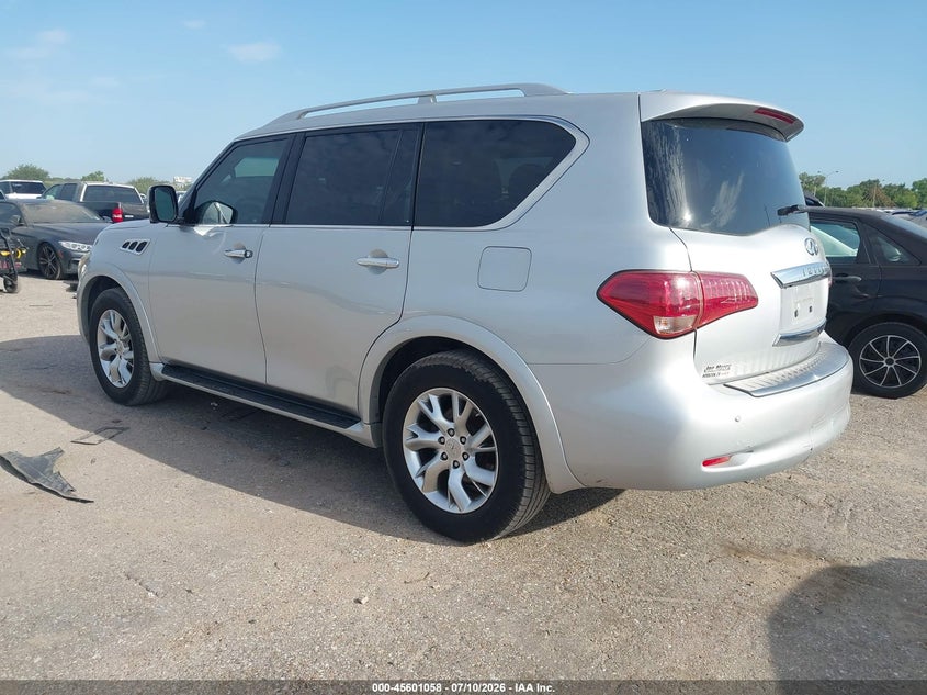 2011 Infiniti Qx56 VIN JN8AZ2ND0B9700959 IAAI salvage auction — NORMAL WEAR, Original (Texas), sold $1,125 on 2026-07-29 (photo 3)