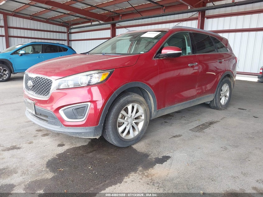 2018 Kia Sorento VIN 5XYPG4A36JG343711 IAAI salvage auction — NORMAL WEAR, Clear - Dealer Only (California), sold $4,175 on 2026-07-28 (photo 2)