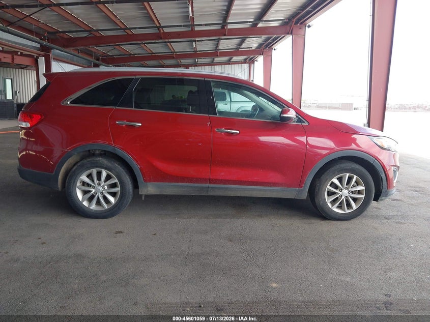 2018 Kia Sorento VIN 5XYPG4A36JG343711 IAAI salvage auction — NORMAL WEAR, Clear - Dealer Only (California), sold $4,175 on 2026-07-28 (photo 6)