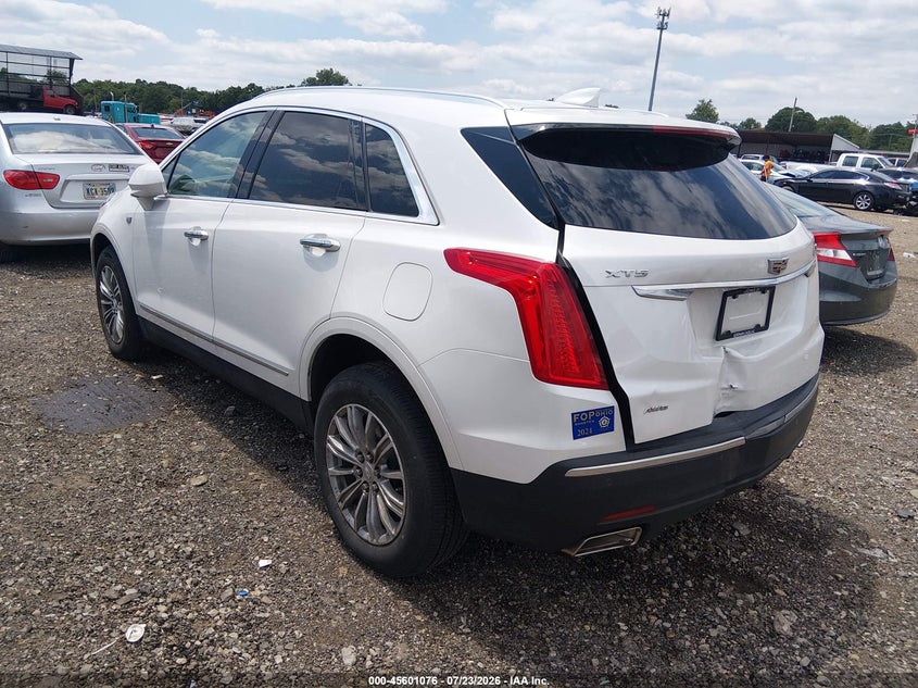 2017 Cadillac Xt5 VIN 1GYKNDRS2HZ179875 IAAI salvage auction — REAR END, Salvage (Ohio), sold $3,300 on 2026-07-31 (photo 3)