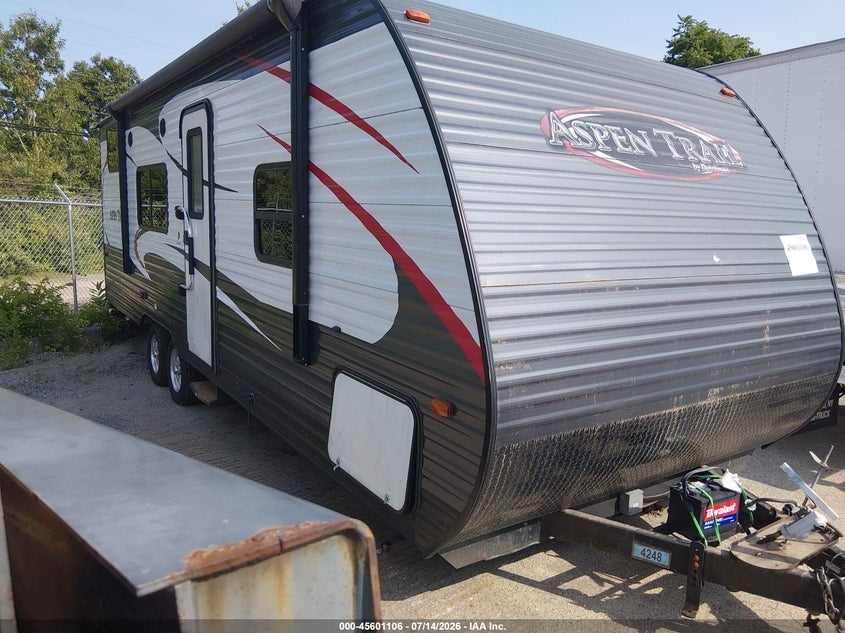 2015 Keystone Other VIN 4YDT2712XFH921911 IAAI salvage auction — REAR END, Salvage (Connecticut), sold $25 on 2026-07-29 (photo 1)
