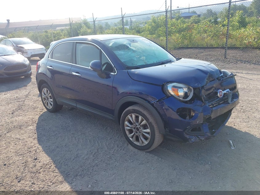 2016 Fiat 500x VIN ZFBCFXDT2GP404706 IAAI salvage auction — FRONT END, Salvage (Pennsylvania), sold $325 on 2026-08-08 (photo 1)