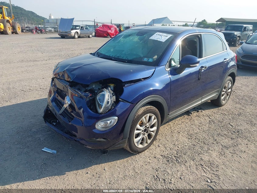 2016 Fiat 500x VIN ZFBCFXDT2GP404706 IAAI salvage auction — FRONT END, Salvage (Pennsylvania), sold $325 on 2026-08-08 (photo 2)
